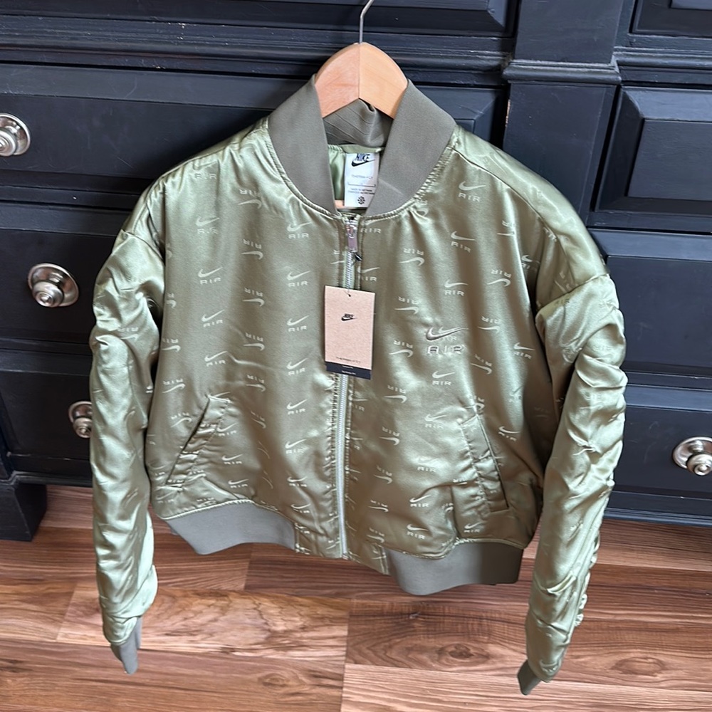Green Nike jacket